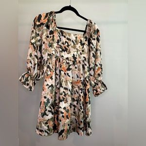 Maternity mini dress